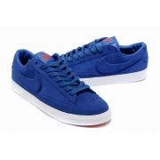 Chaussure Basket Nike Blazer Low Pour Homme en Bleu